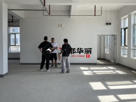 銀川裝修公司|銀川朗説臺球廳裝修設計及消防設計現場勘查
